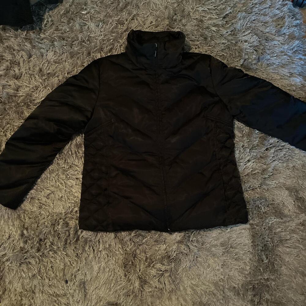 Black kenneth cole reaction puffer